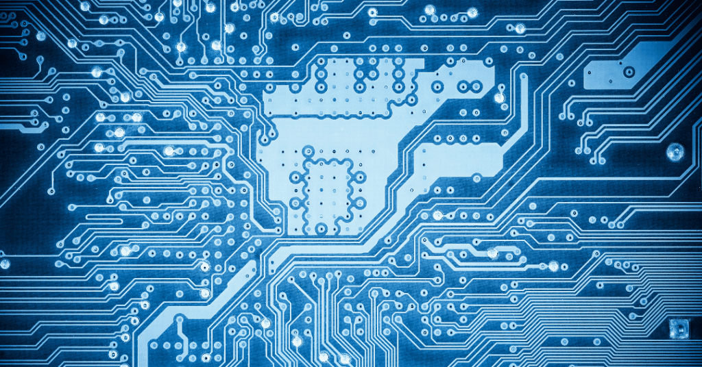 Computer Mechanics Decorative Images Blue