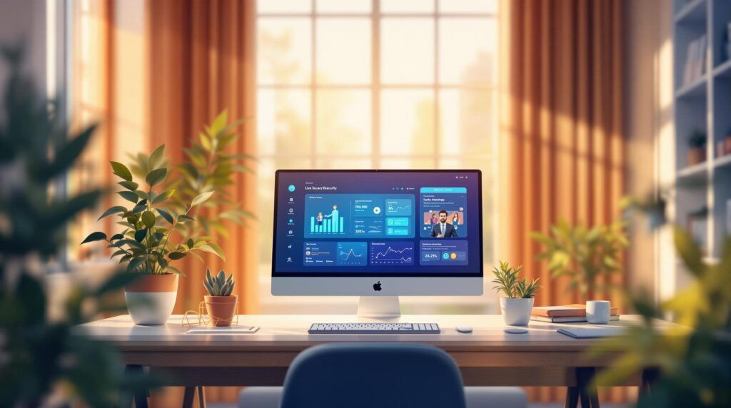 Security software monitoring for ransomware threats
