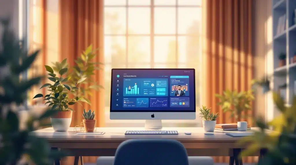 Security software monitoring for ransomware threats