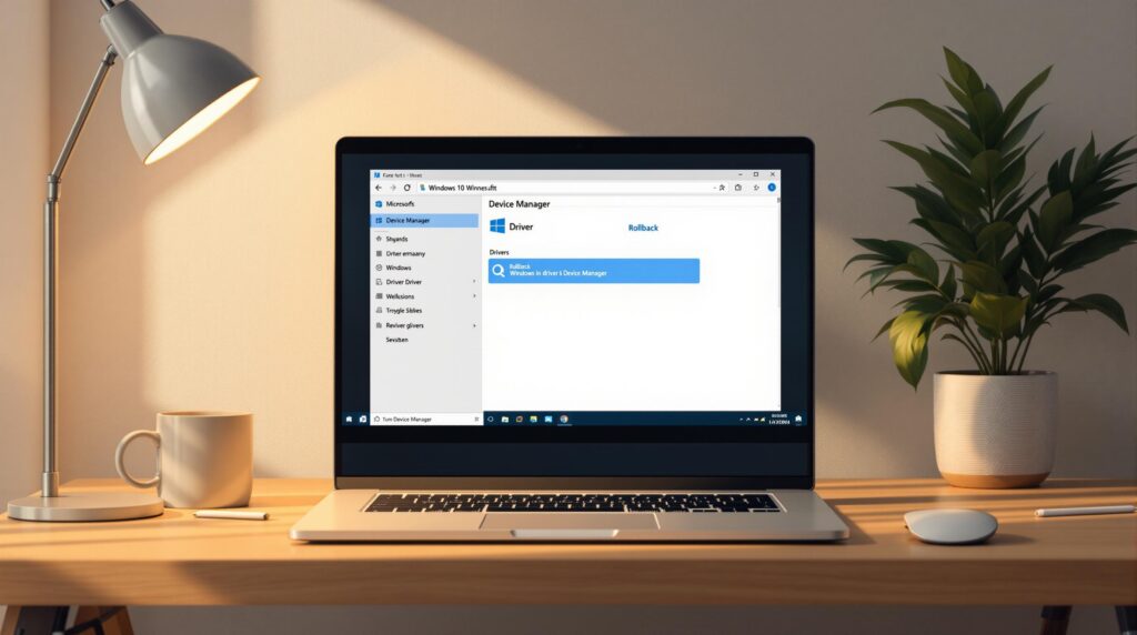 How to Roll Back a Driver in Windows 10