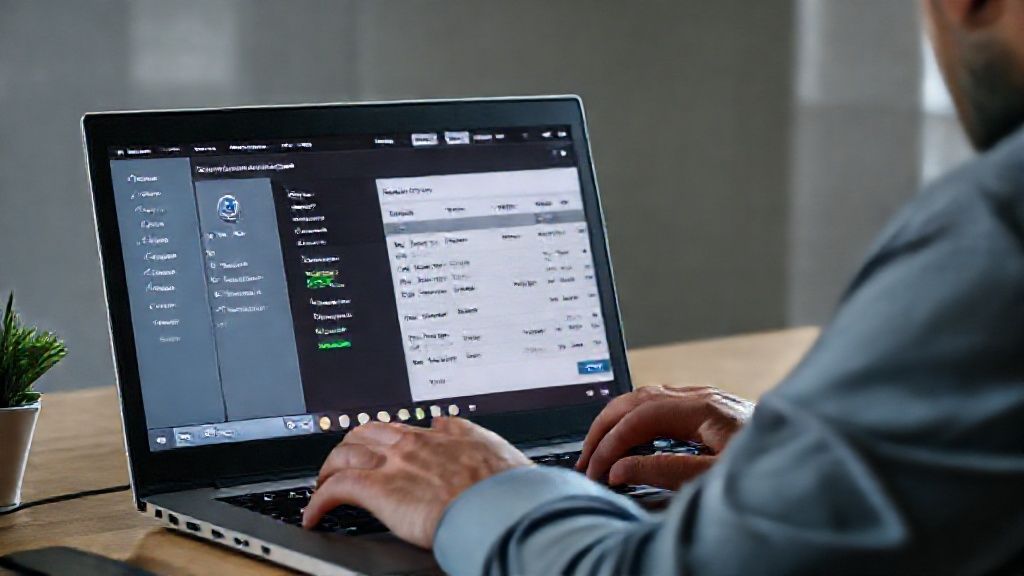 a-person-diligently-updating-drivers-on-their-laptop-focused-on-the-screen-with-driver-management-i A person diligently updating drivers on their laptop, focused on the screen with driver management interface open, symbolizing software maintenance and prevention, photorealistic 4k","originalPrompt":"A person diligently updating drivers on their laptop, focused on the screen with driver management interface open, symbolizing software maintenance and prevention, photorealistic 4k